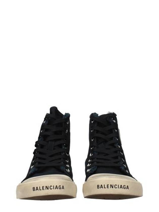 Luxury Balenciaga Trending 2025 Paris High Top Sneakers Black