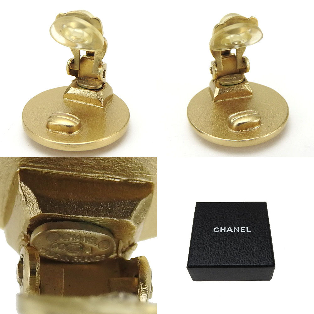 CHANEL Earring metal gold Women