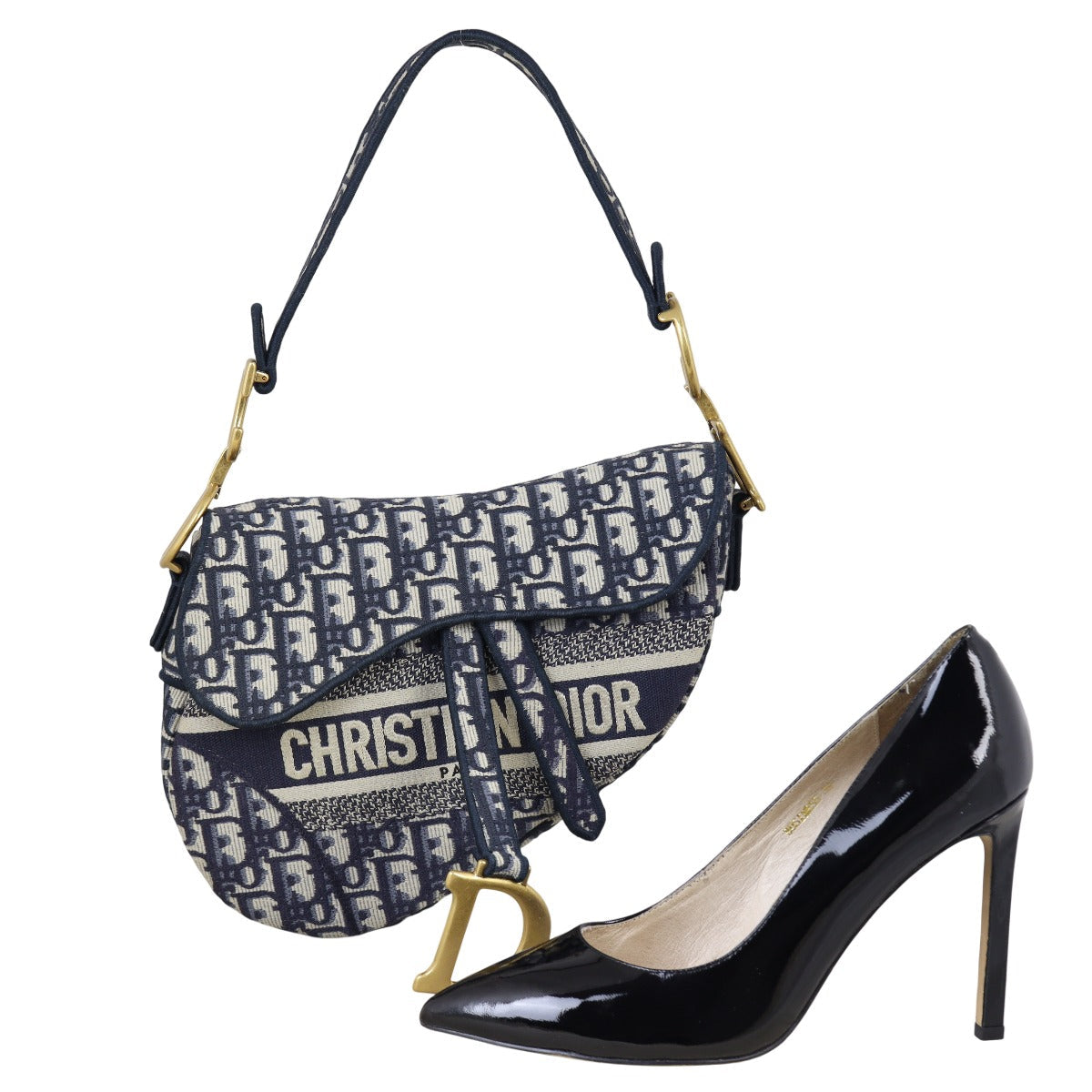 Dior Saddle Bag Oblique Embroidery