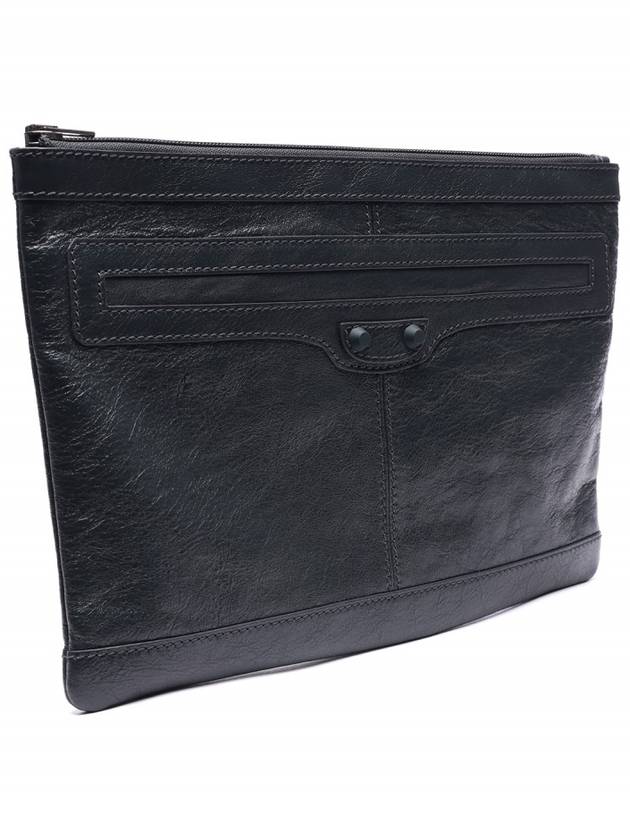 Luxury Balenciaga Trending 2025 Classic Clip Clutch Bag Grey