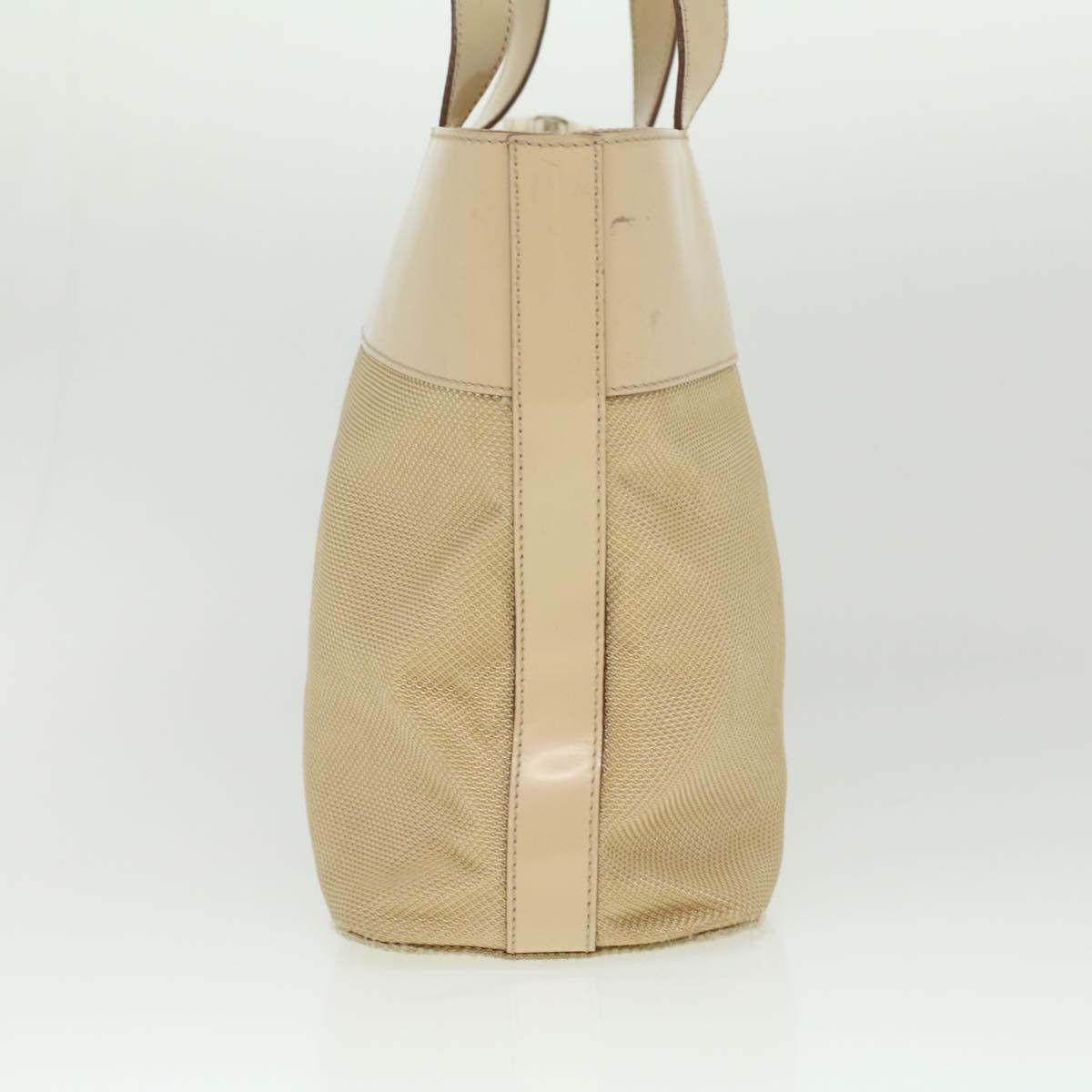 Luxury CELINE Shoulder Bag Enamel nylon Beige 36352