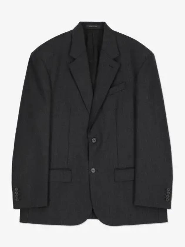 Luxury Balenciaga Trending 2025 Pinstripe Wool Blazer Jacket Black