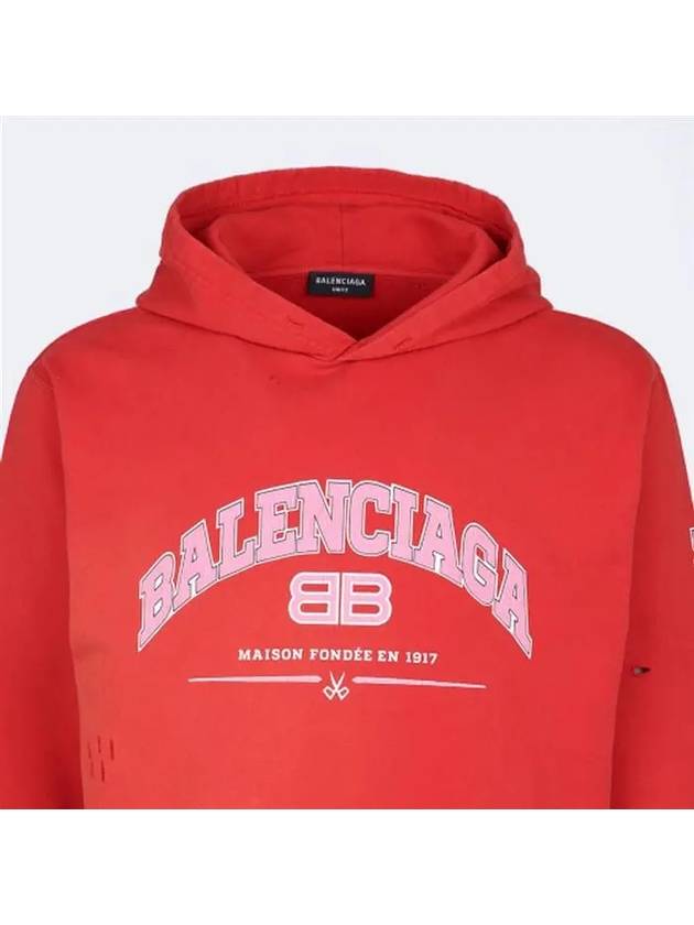 Luxury Balenciaga Trending 2025 BB Logo Hoodie Red