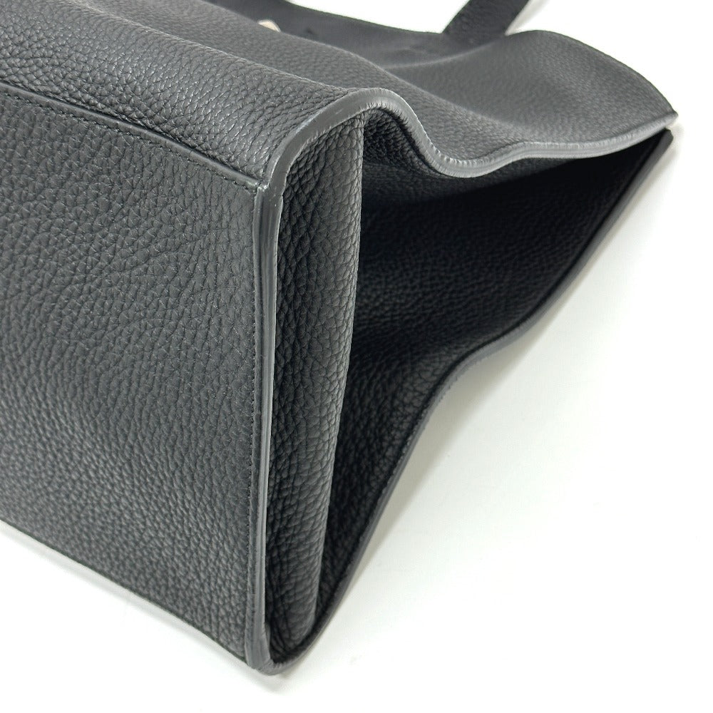FENDI Tote Bag 7VA390 leather black Celeria monster