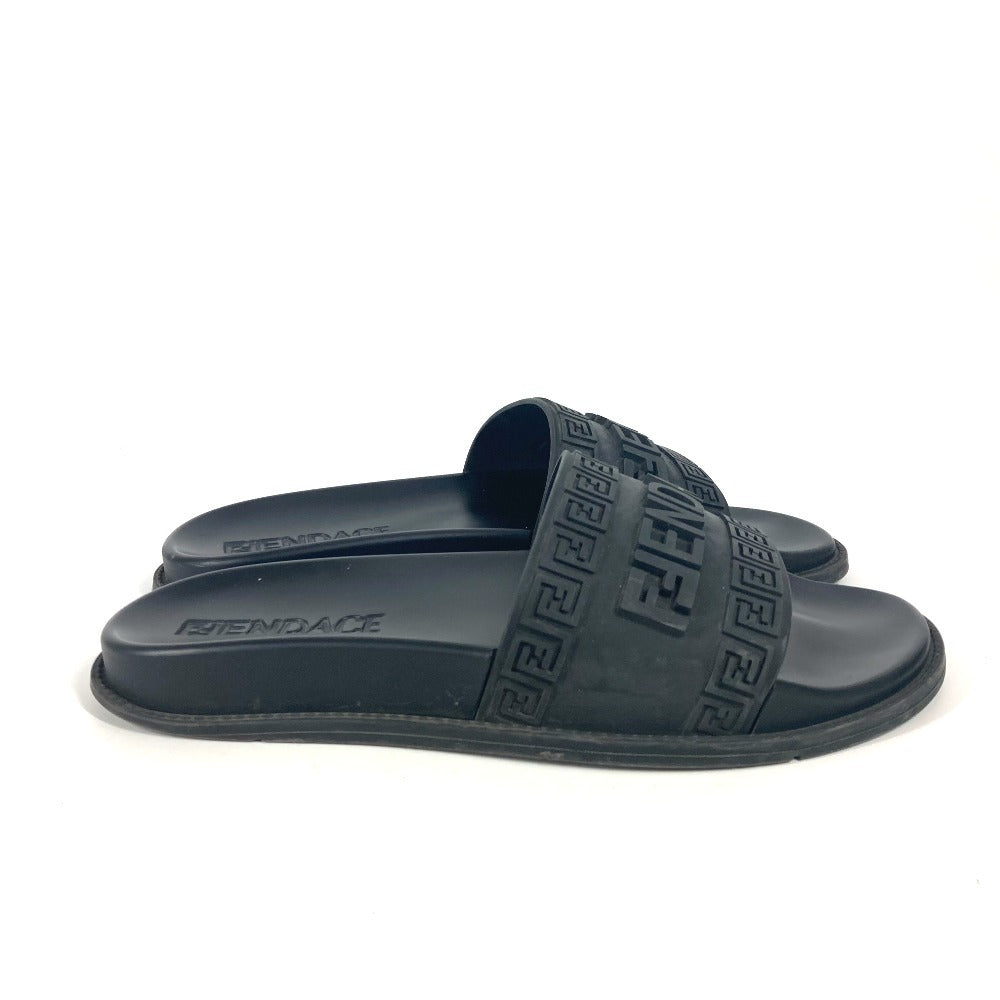 FENDI Sandals 7X1551 rubber black Versace VERSACE collaboration Fendace FENDACE mens 7