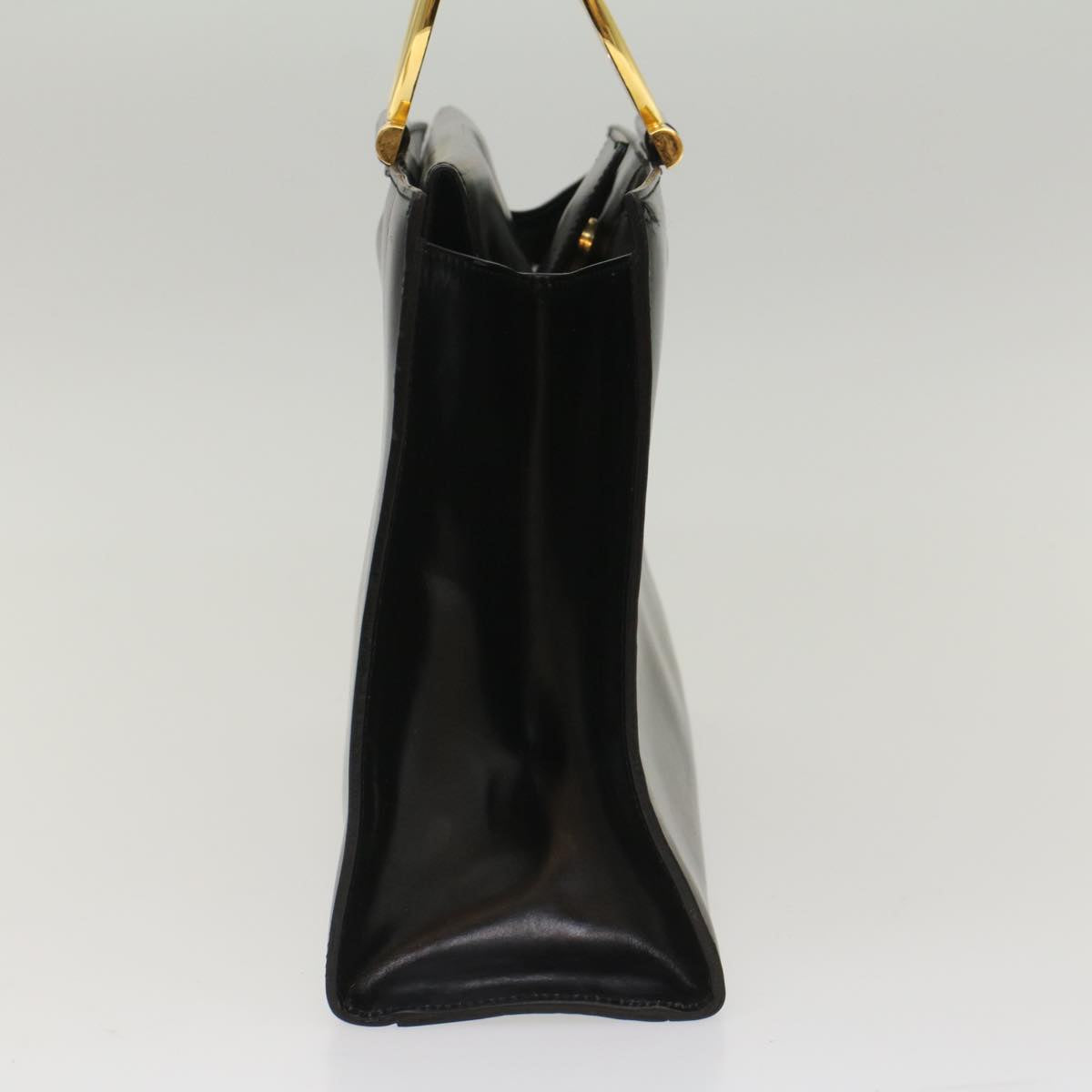 Luxury CELINE Hand Bag Leather Black 50187