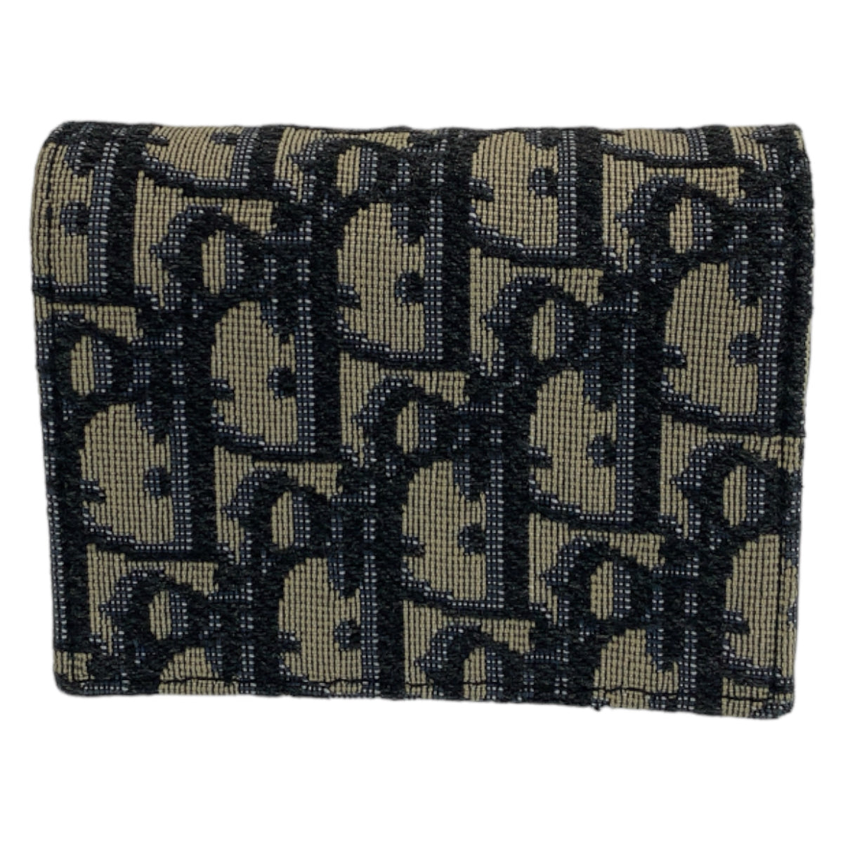 Dior Shoulder Bag canvas Navy SilverMetal Oblique Trotter