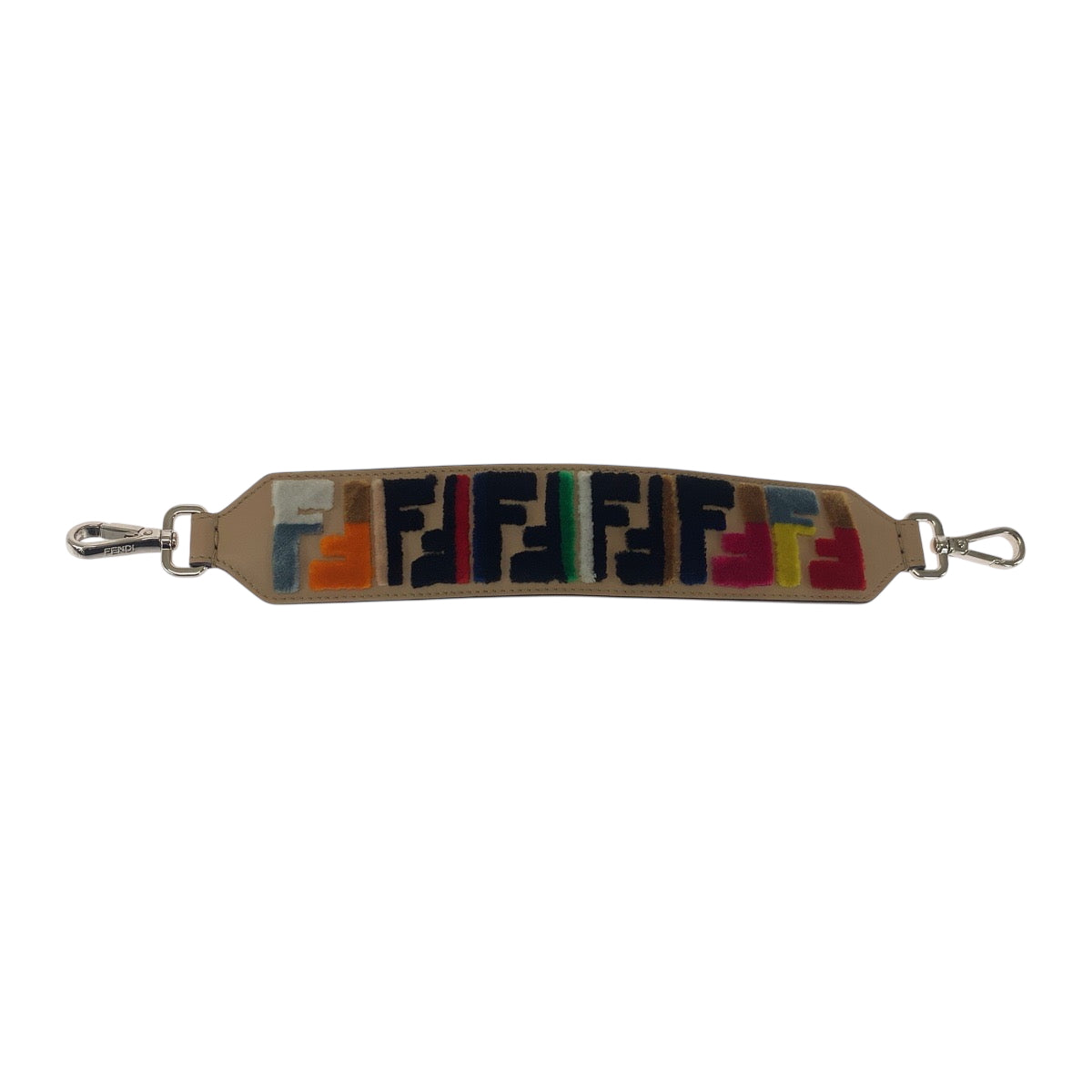 FENDI Shoulder strap leather multicolor shoulder strap only Zucca You Mini Women
