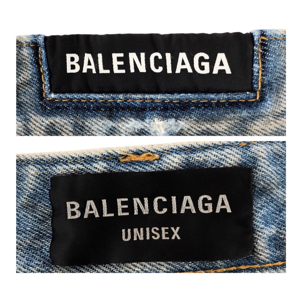 BALENCIAGA Denim pants 751111 cotton blue L