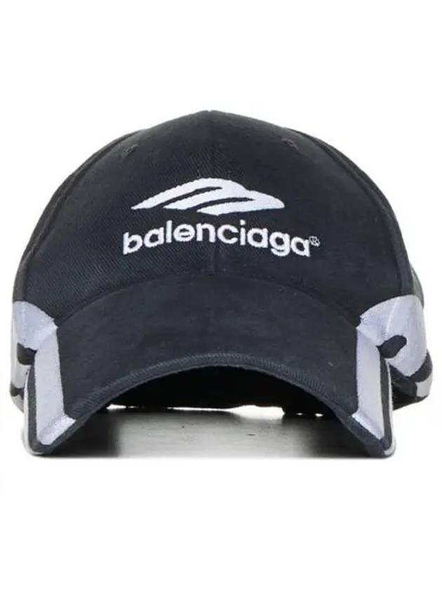 Luxury Balenciaga Trending 2025 3B Sports Icon Ball Cap Black