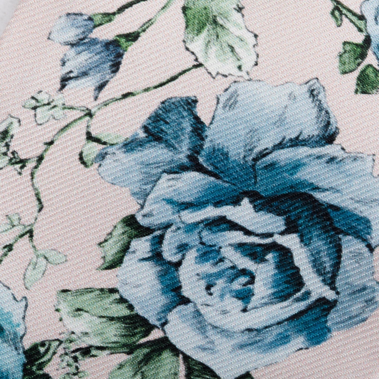 Christian Dior Pink Multicolor D-Floral Mitzah Silk Twilly