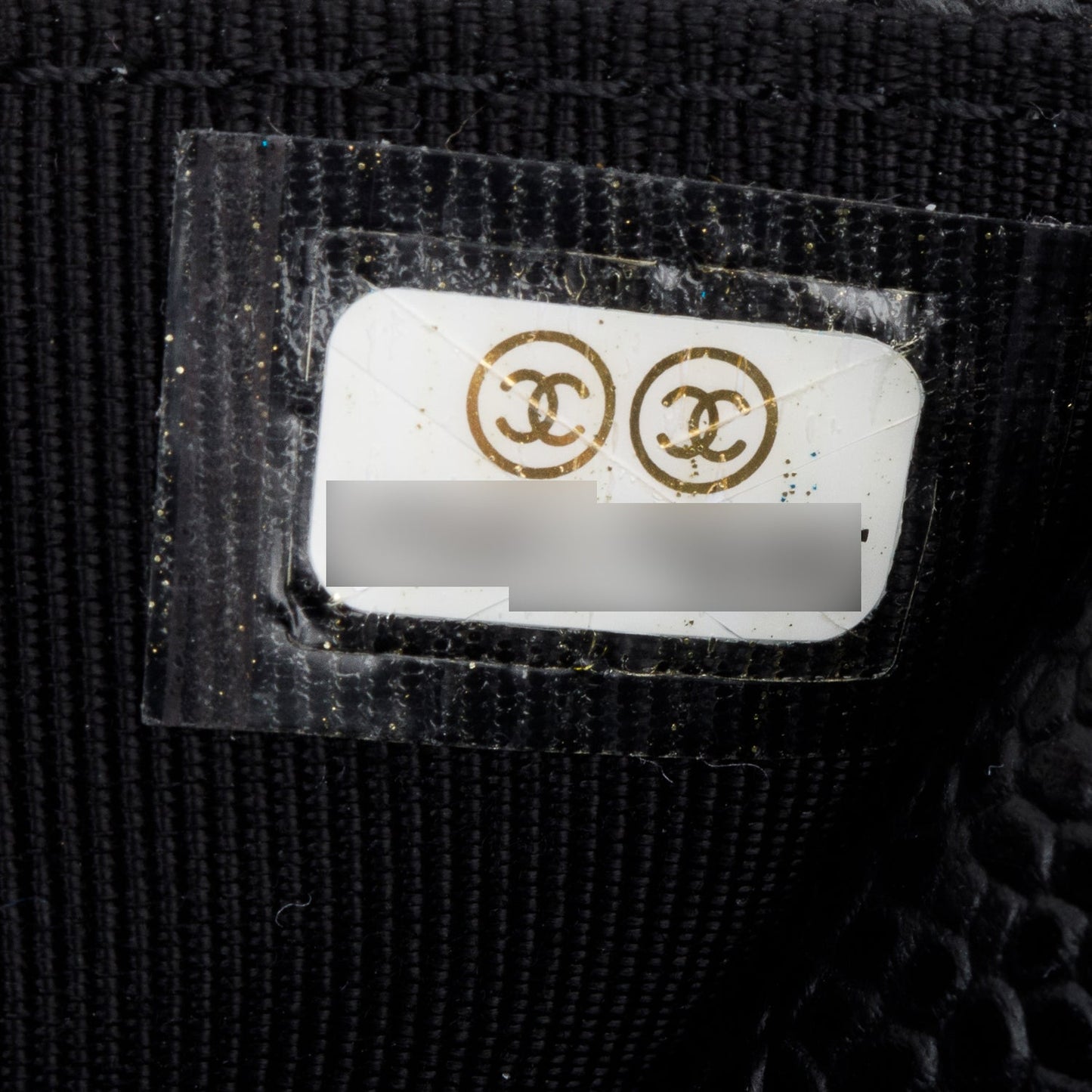 Chanel Black Quilted Caviar Leather Classic Wallet on Chain
