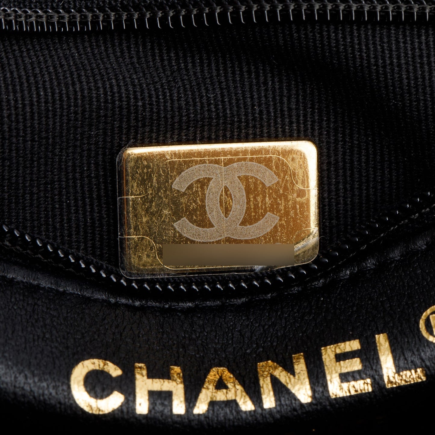 Chanel 2025 Black Quilted Lambskin Leather Small Flap Bag