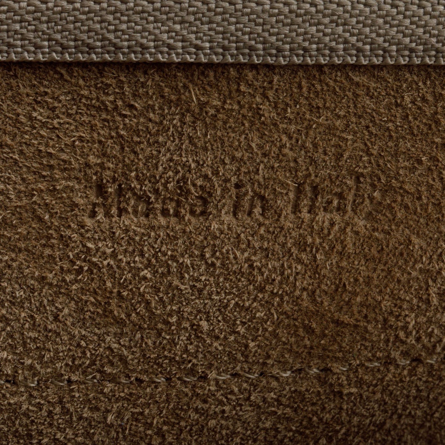 Celine Beige Grained Calfskin Leather Nano Belt Bag