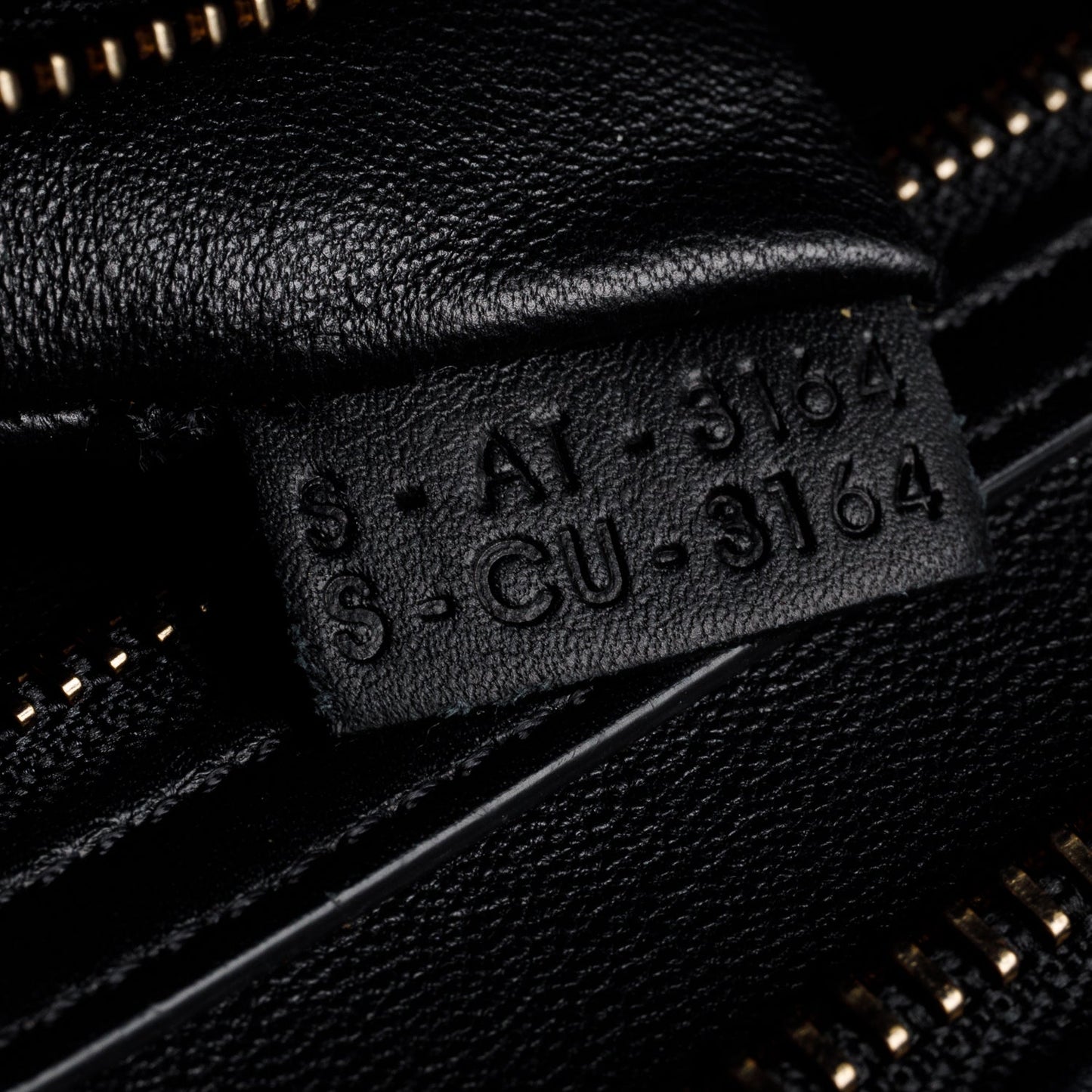 Celine Black Smooth Calfskin Leather Mini Luggage Tote