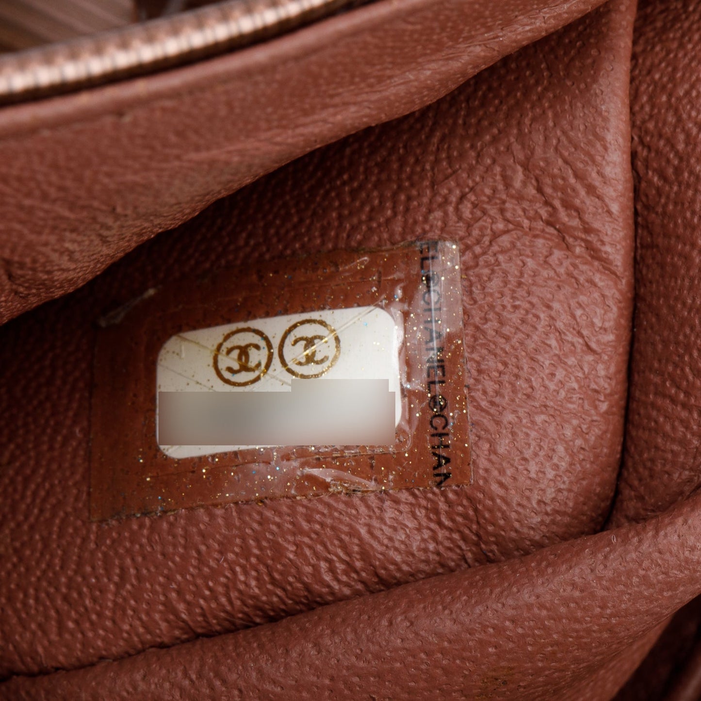 Chanel Brown Quilted Patent Leather Classic Mini Rectangular Flap Bag