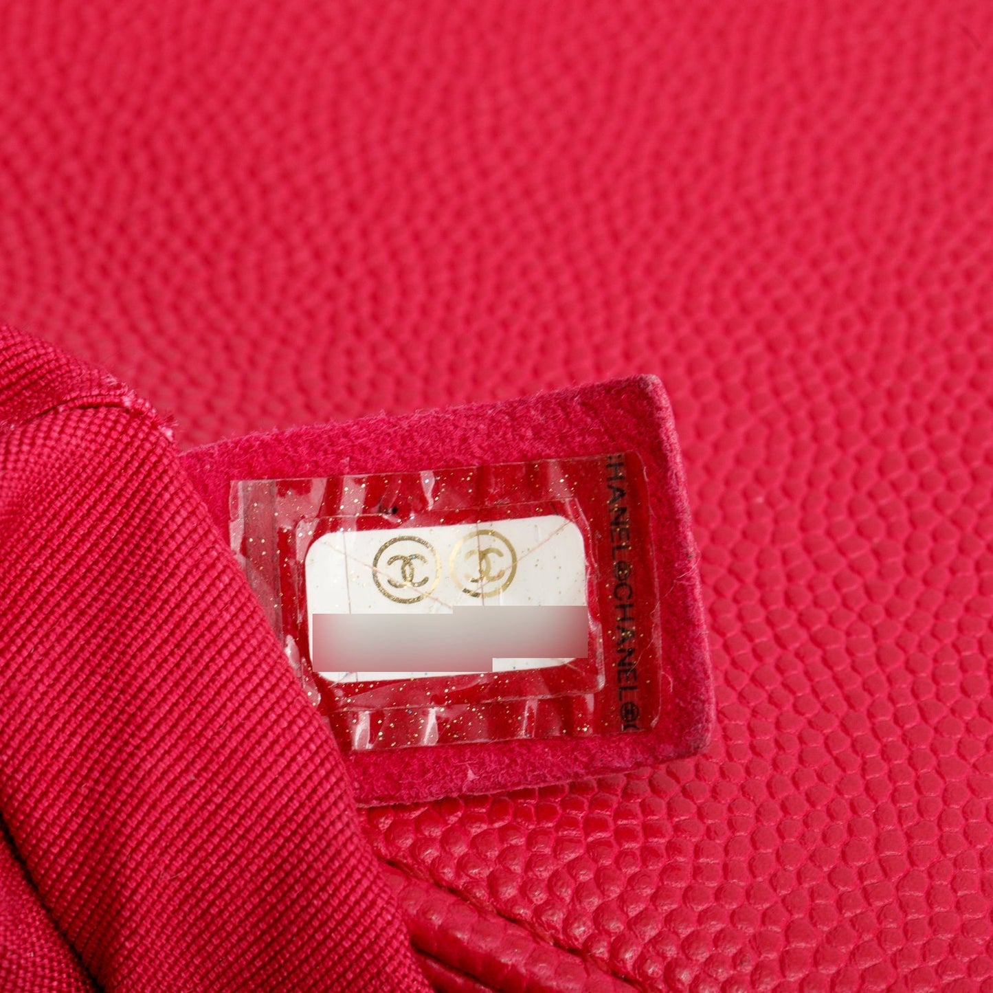 Chanel Pink Caviar Quilted Medium Boy Bag