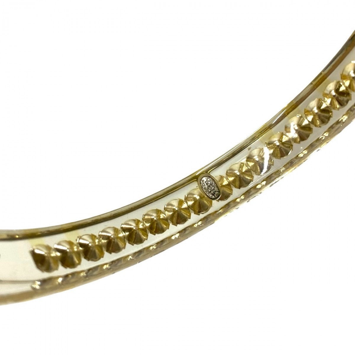 CHANEL bracelet plastic clear