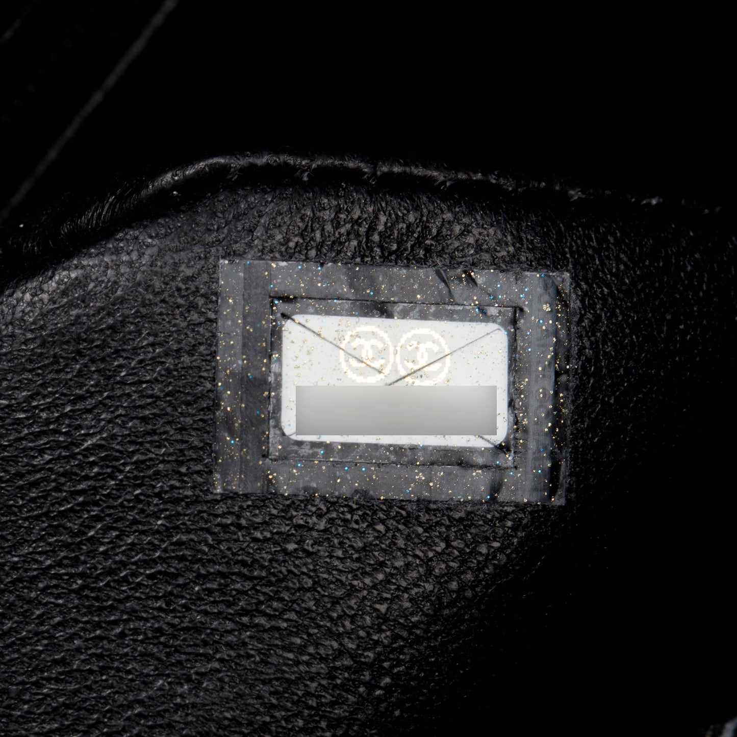 Chanel Vintage Black Caviar Leather Medallion Tote