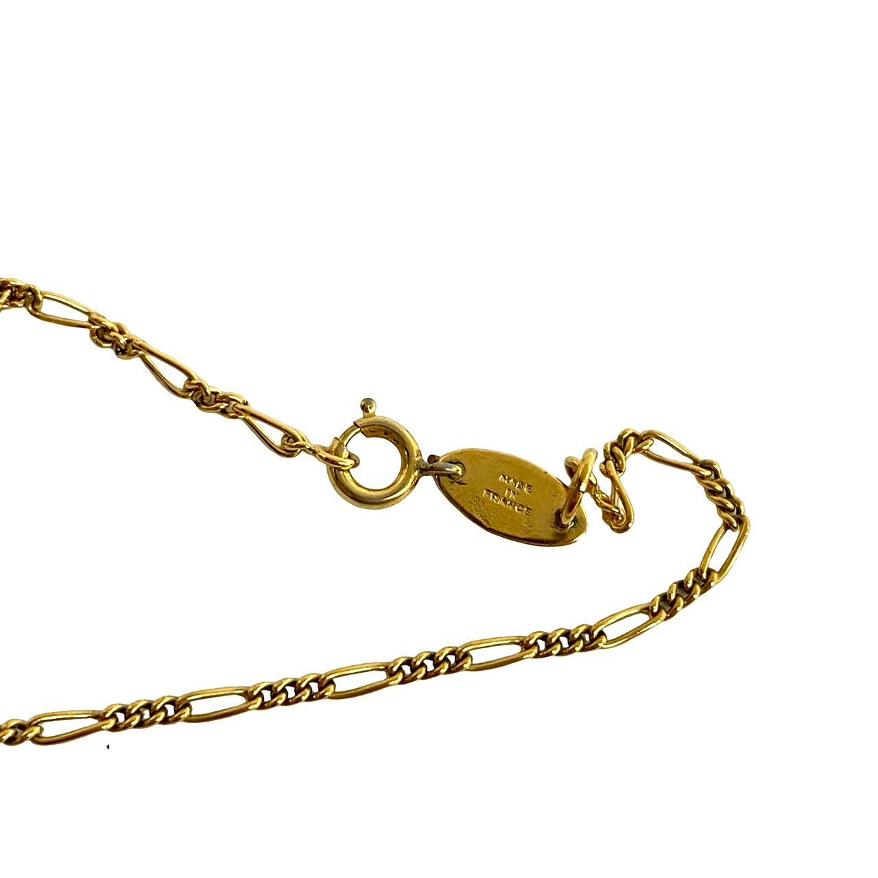 CHANEL Necklace Gold Plated gold