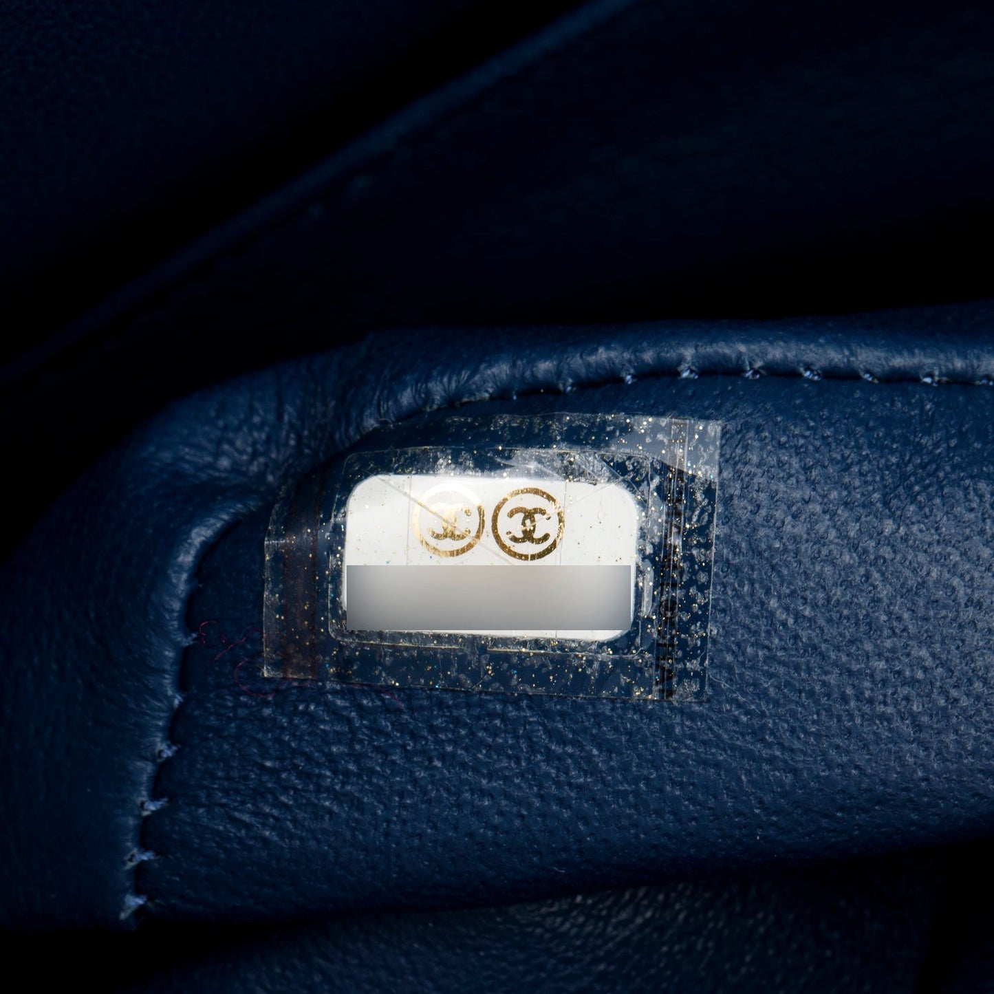 Chanel Blue Caviar Classic Medium Double Flap Bag