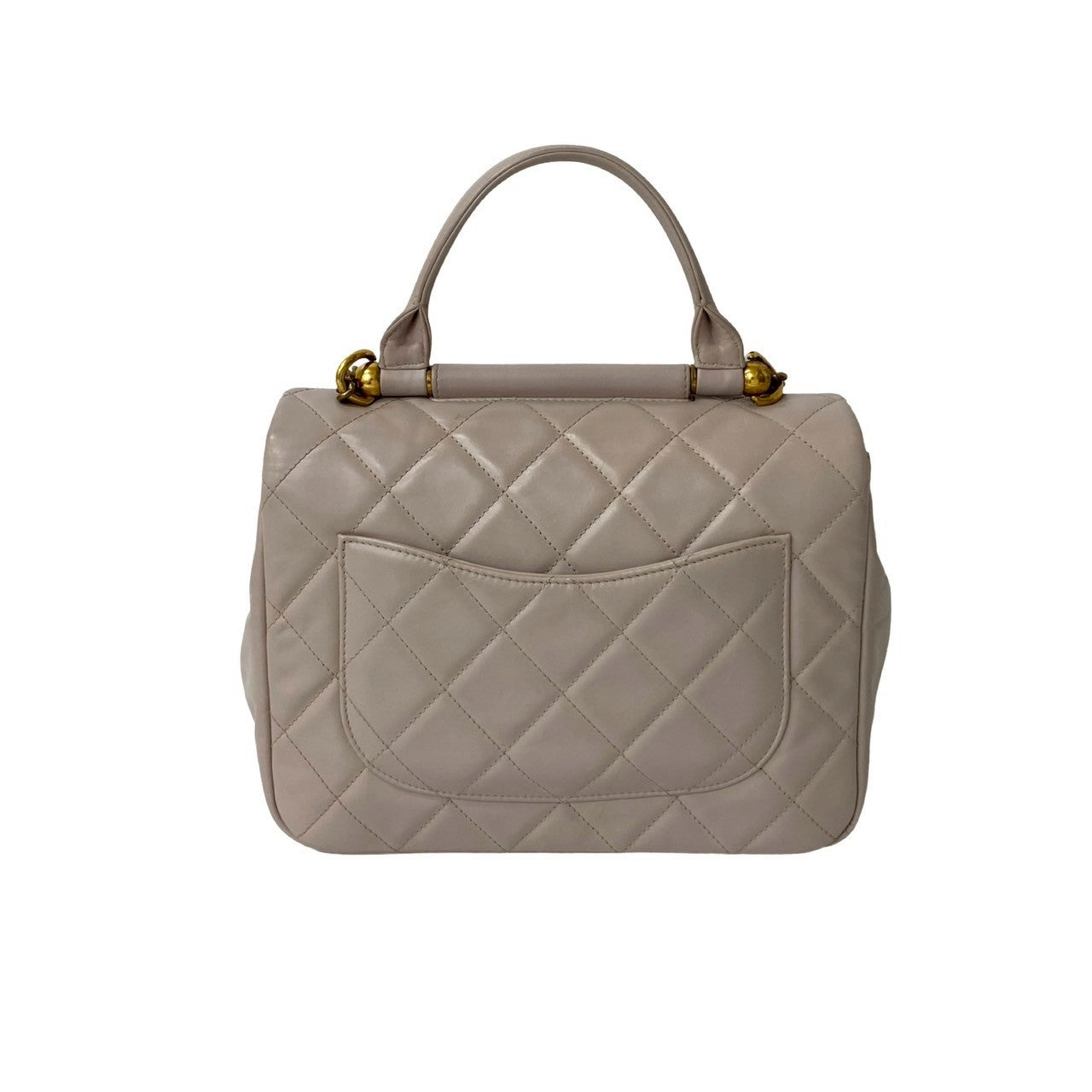 CHANEL Shoulder Bag lambskin pink Matrasse