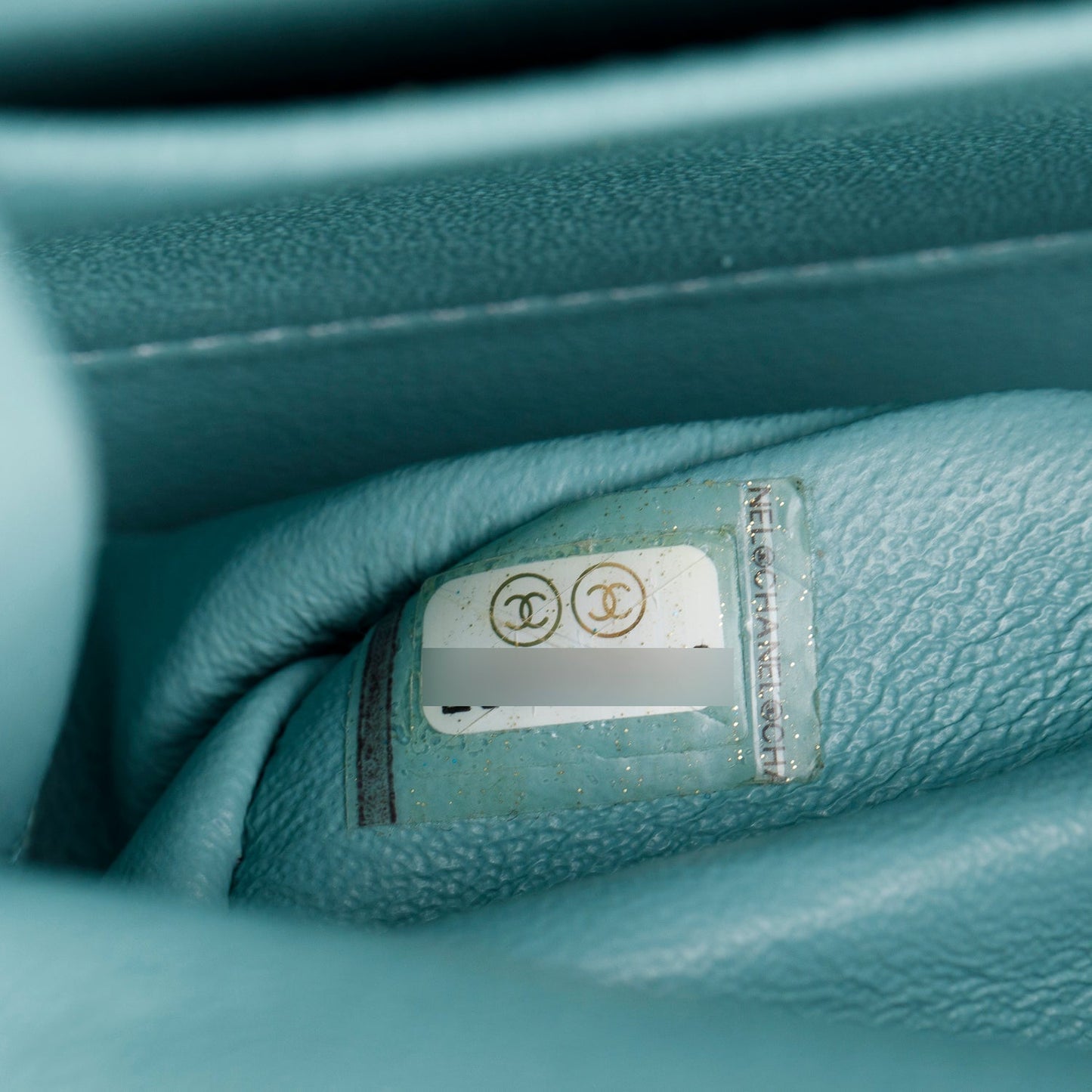 Chanel Turquoise Caviar Quilted Medium Double Flap Bag