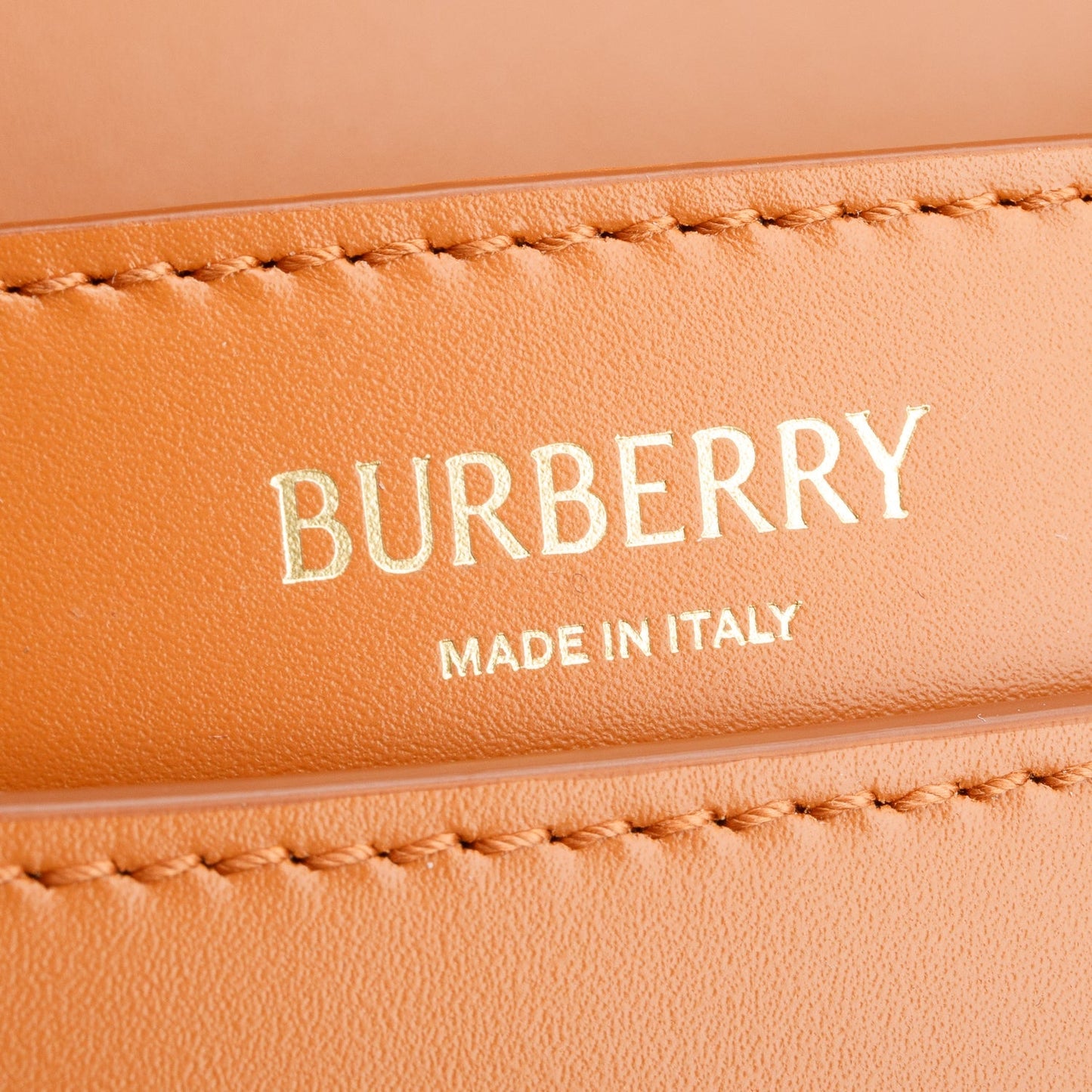 Burberry Brown Calfskin Claudinne Crossbody Bag