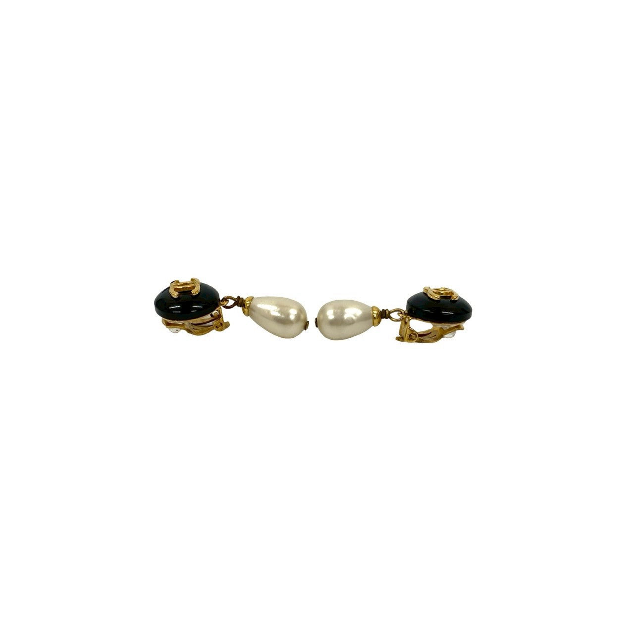 CHANEL Earring Gold Plated gold