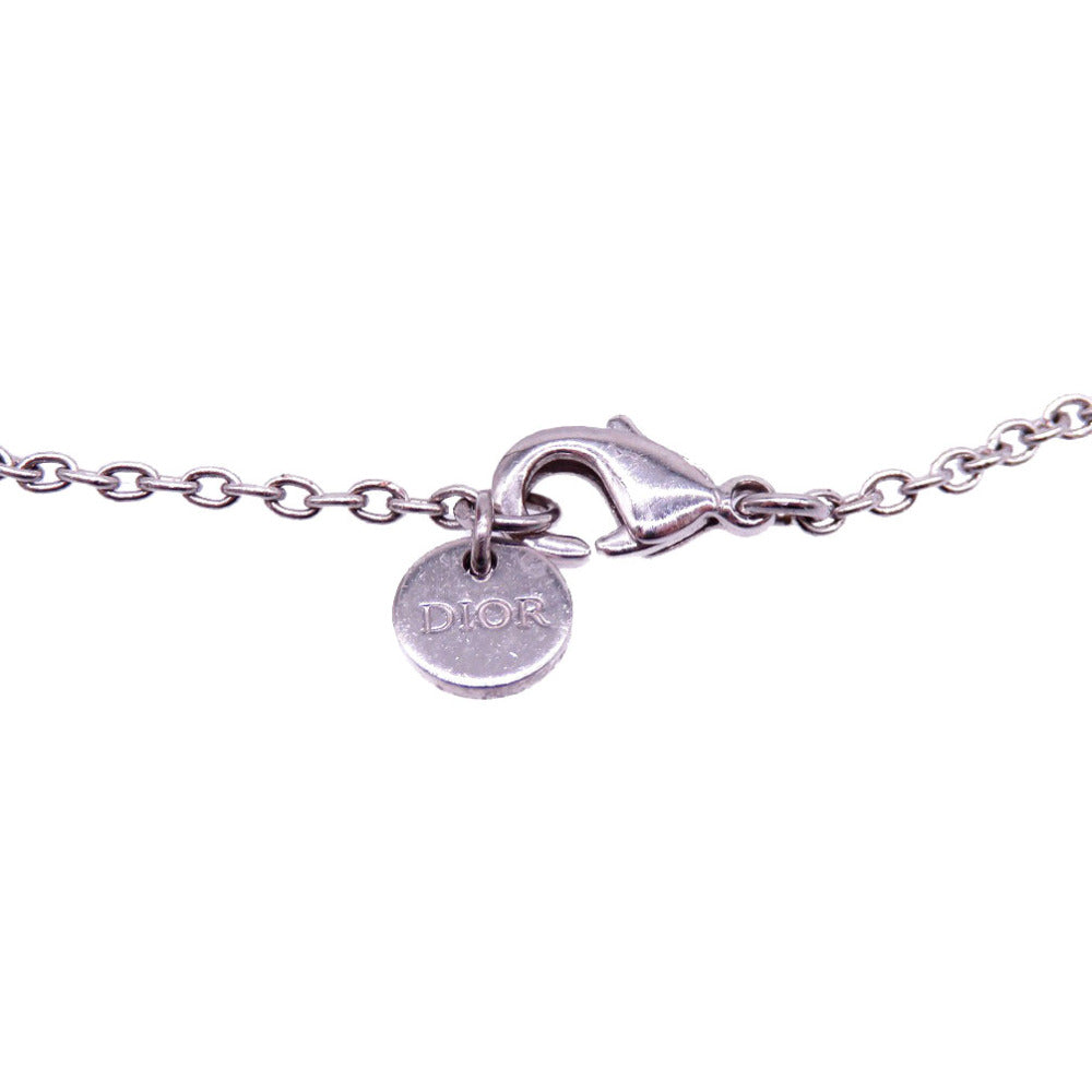 Christian Dior bracelet Metal, Rhinestone Silver Claire Dee Lune Women