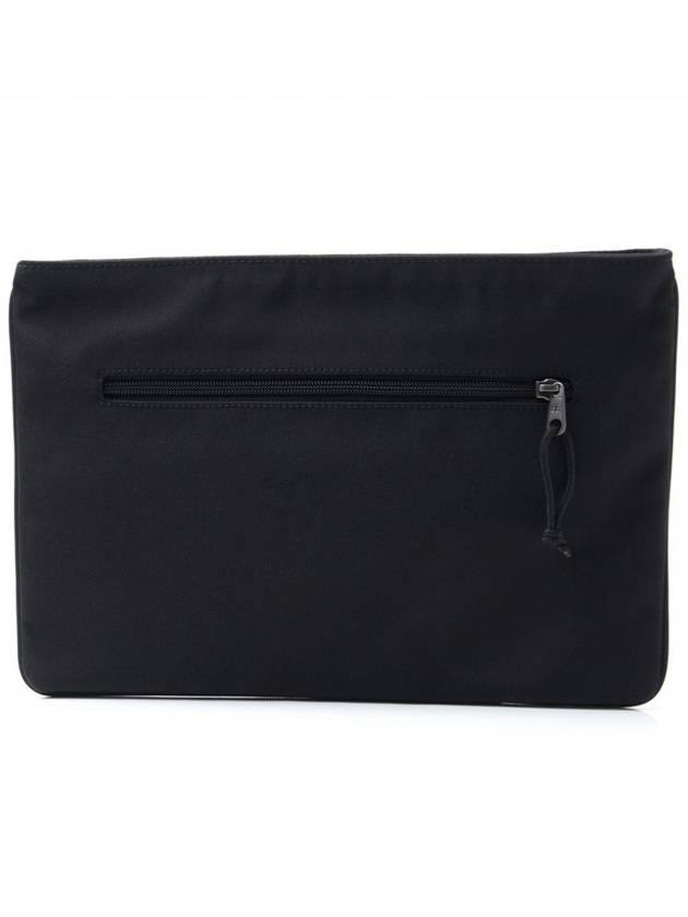 Luxury Balenciaga Trending 2025 Earth Print Nylon Clutch Bag Black