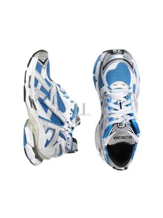 Luxury Balenciaga Trending 2025 Runner Low Top Sneakers Blue