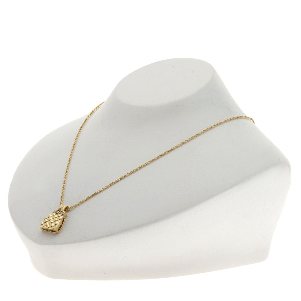 CELINE Necklace 18K Yellow Gold gold Bag-shaped diamond