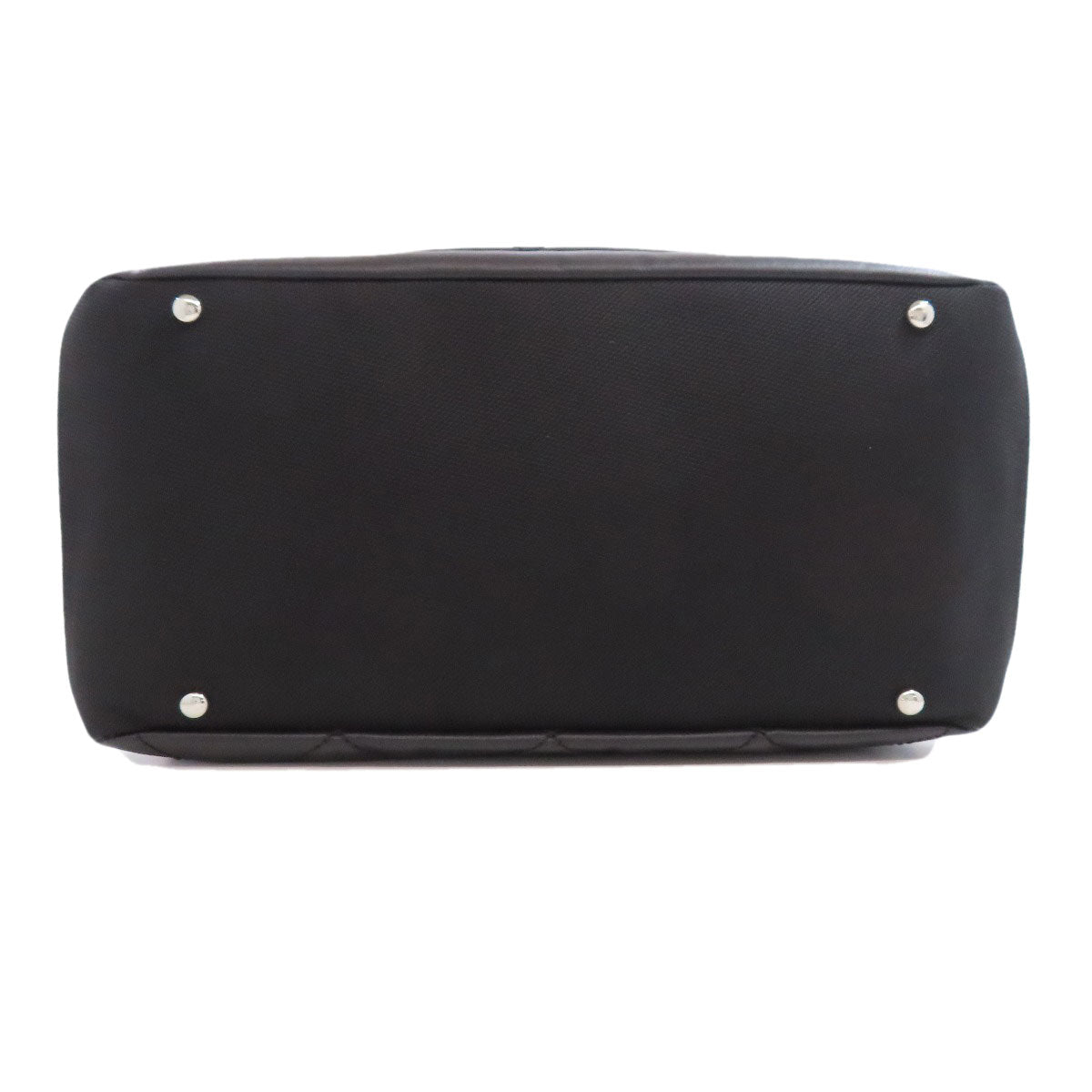 CHANEL Shoulder Bag Coated canvas black Paris Biarritz Shoulder