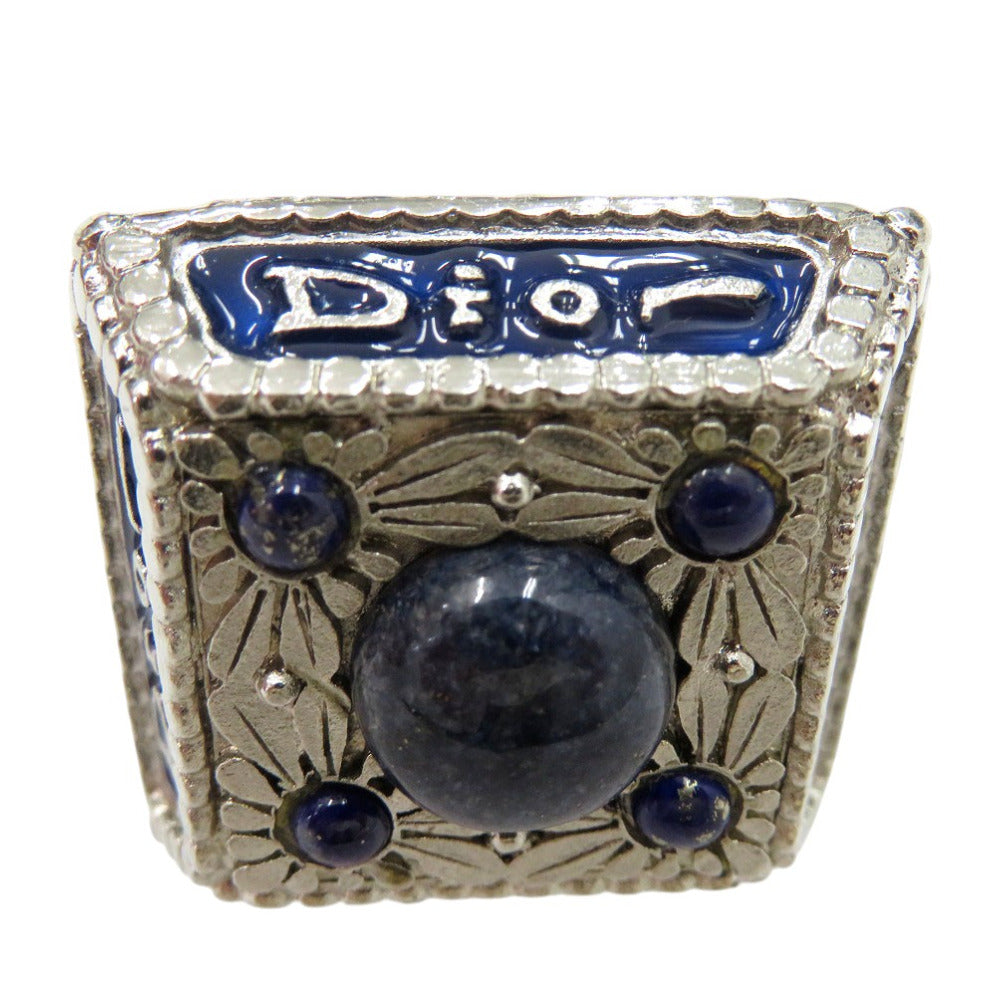 Christian Dior Ring Natural stone blue 52