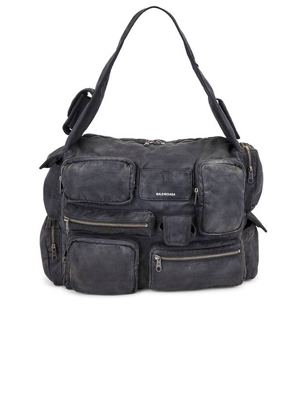 Luxury Balenciaga Trending 2025 Superbusy Large Cross Bag Black
