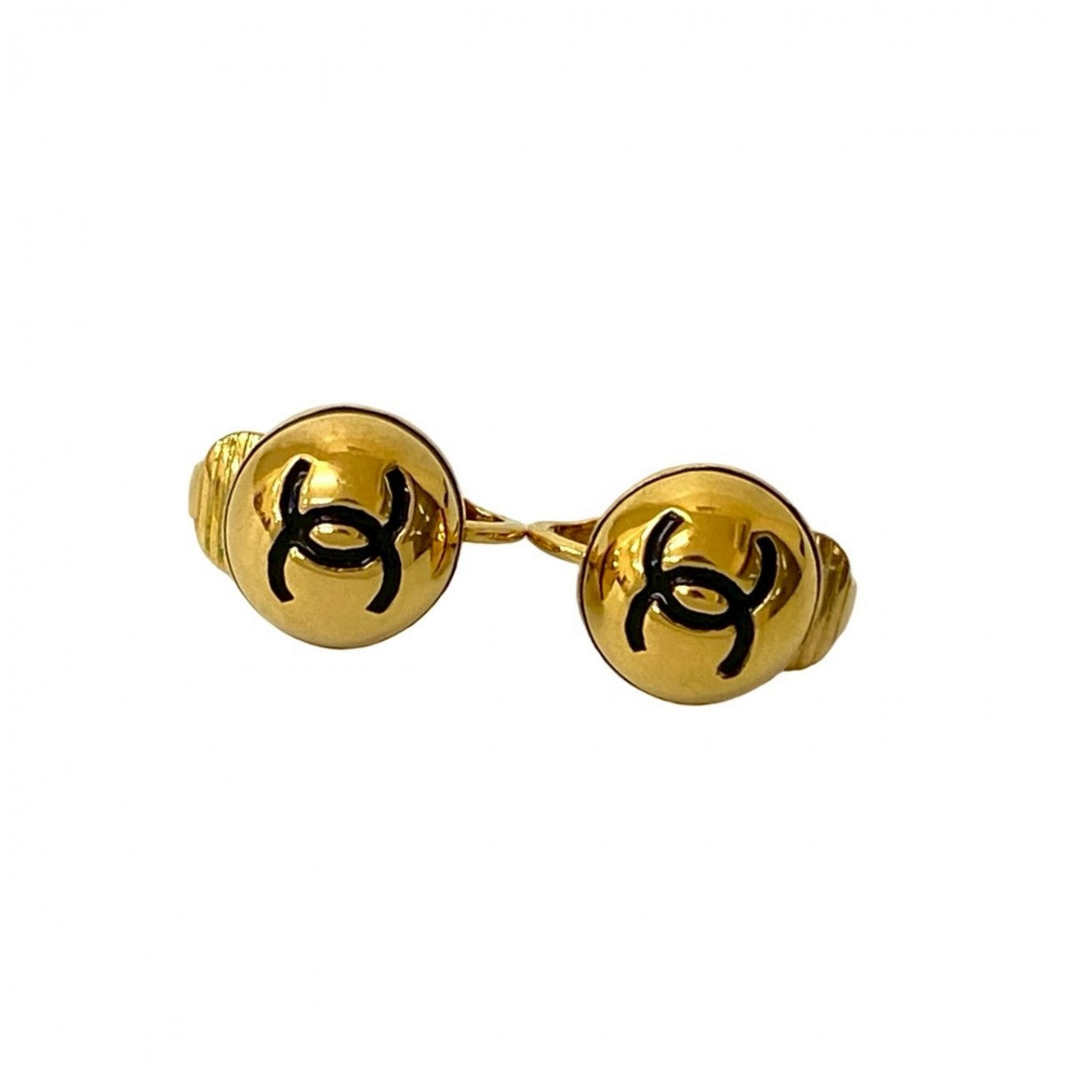 CHANEL Earring Gold Plated gold