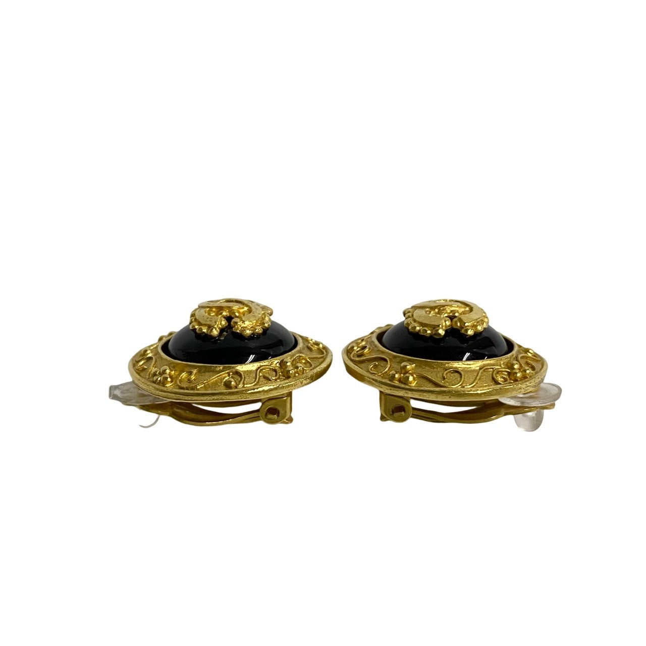 CHANEL Earring Gold Plated gold