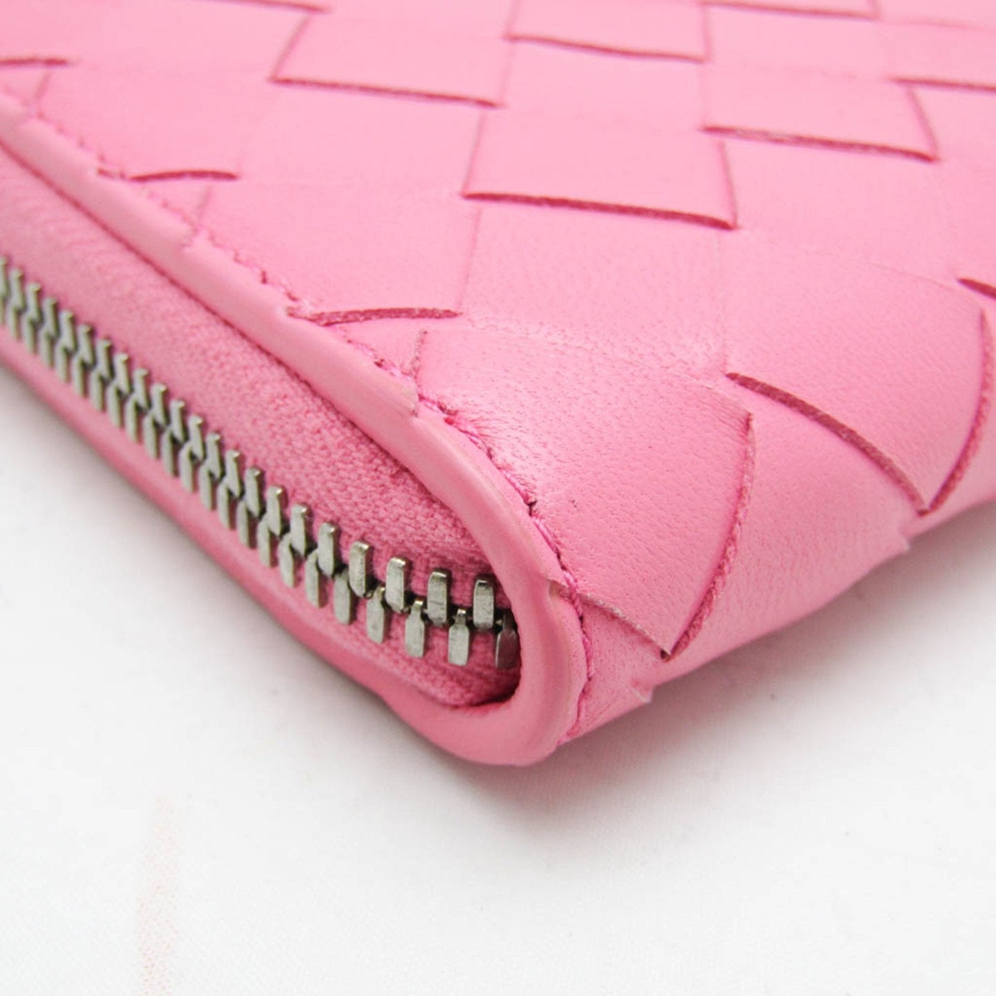 Luxury Bottega Veneta Zip Around Wallet Leather Wallet ()