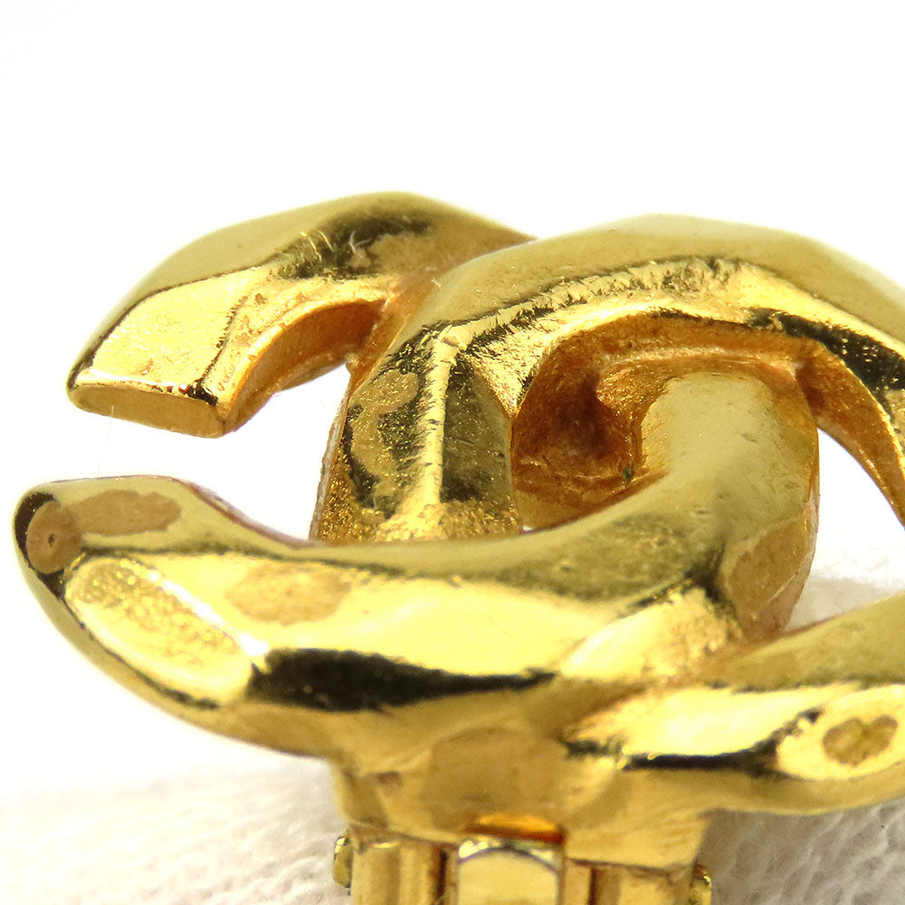CHANEL Earring metal gold COCO Mark