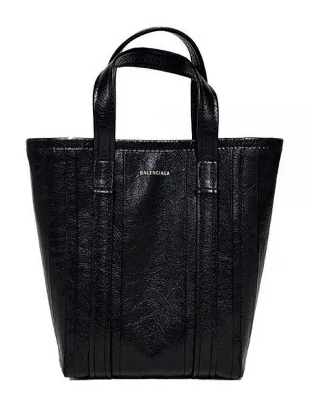 Luxury Balenciaga Trending 2025 Barbes Small Shopper Tote Bag Black