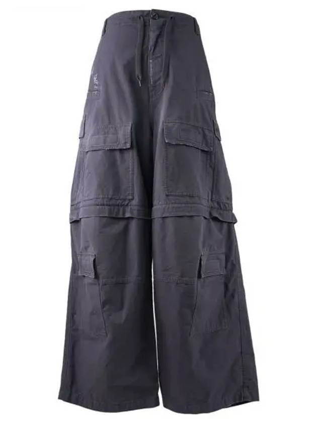 Luxury Balenciaga Trending 2025 Oversized Cargo Pants Grey
