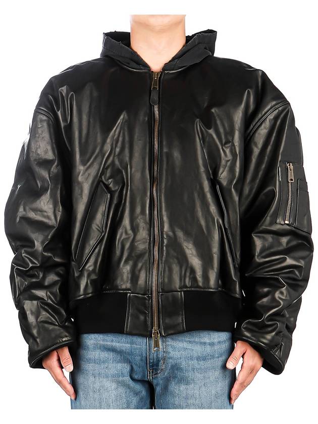 Luxury Balenciaga Trending 2025 Hoodie Bomber Black