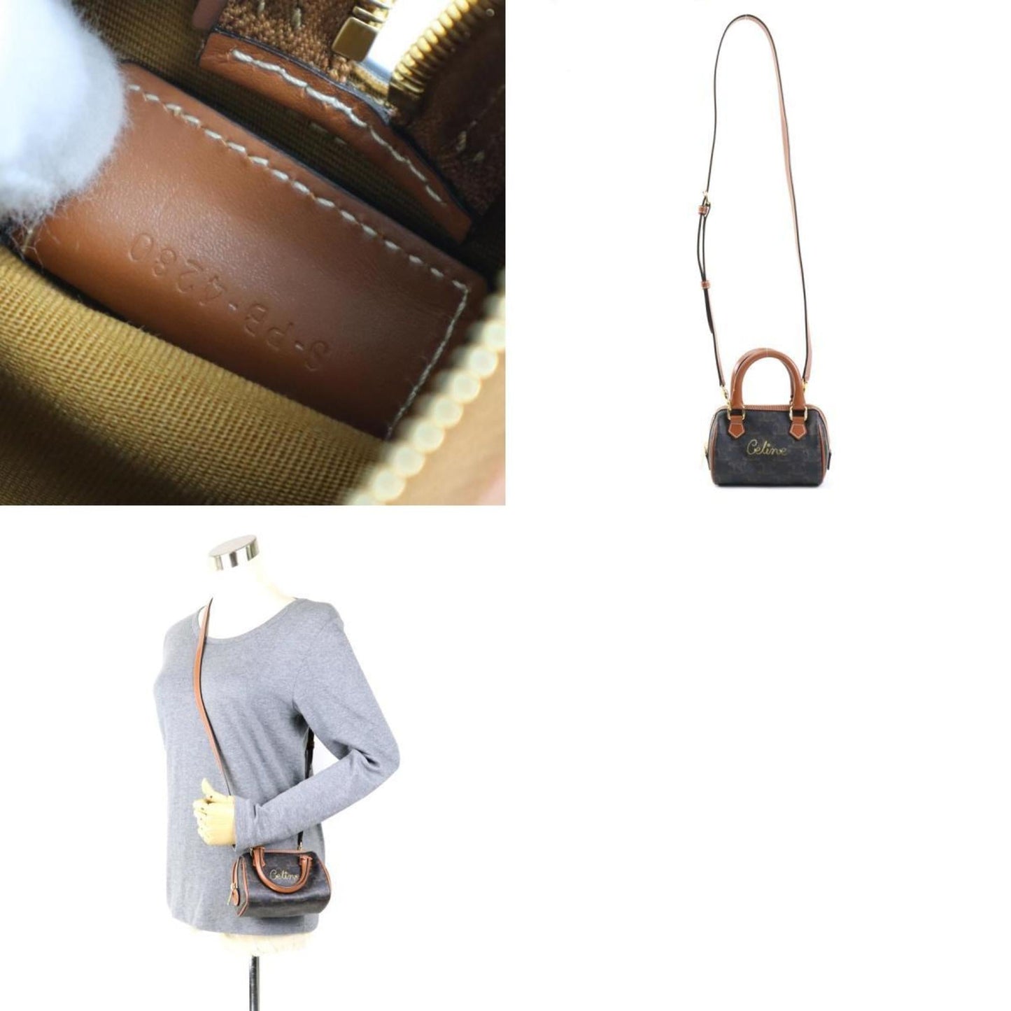 Luxury CELINE Triomphe Handbag