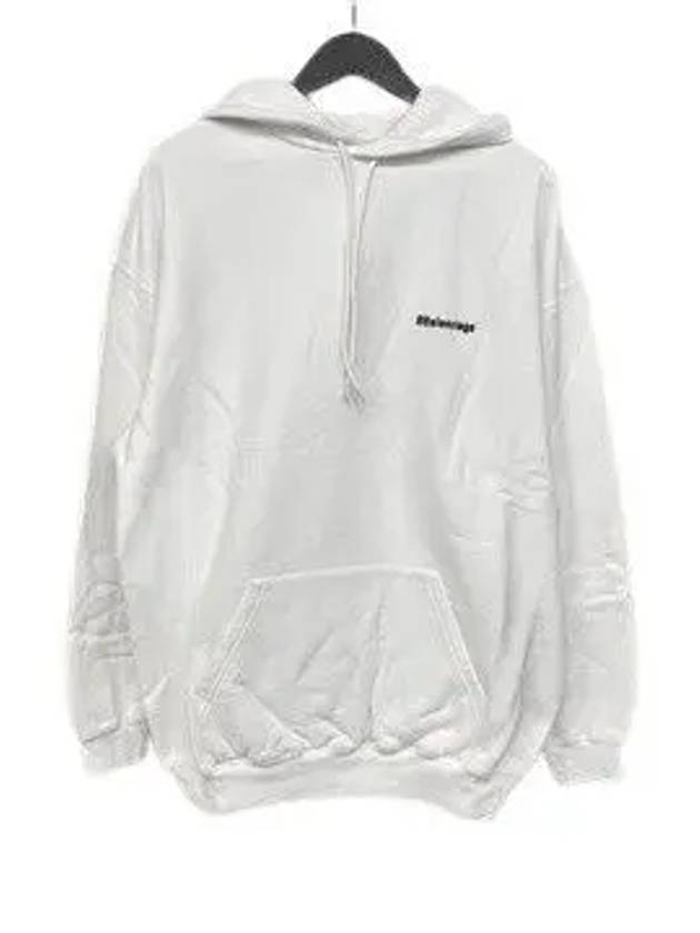 Luxury Balenciaga Trending 2025 BB Logo Oversized Hoodie White