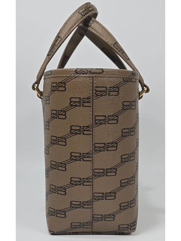 Luxury Balenciaga Trending 2025 Signature BB Monogram Small Shopper Bag