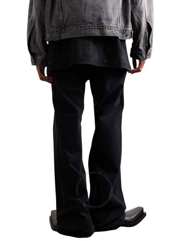 Luxury Balenciaga Trending 2025 Luxury Balenciaga Trending 2025 Straight-Leg Flared Denim Jeans, Waist Size 29"