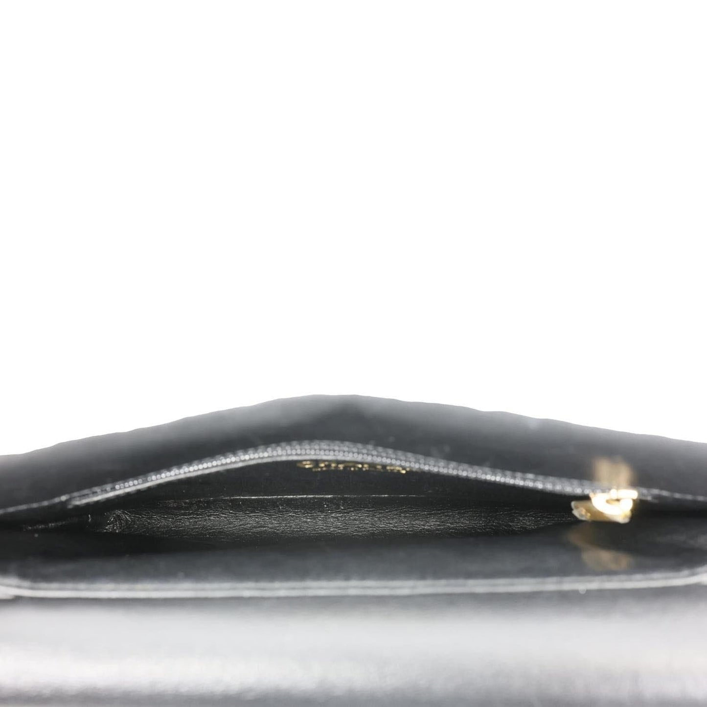 CHANEL CC Chic Double Flap Quilted Lambskin Leather Shoulder Bag Navy Blue