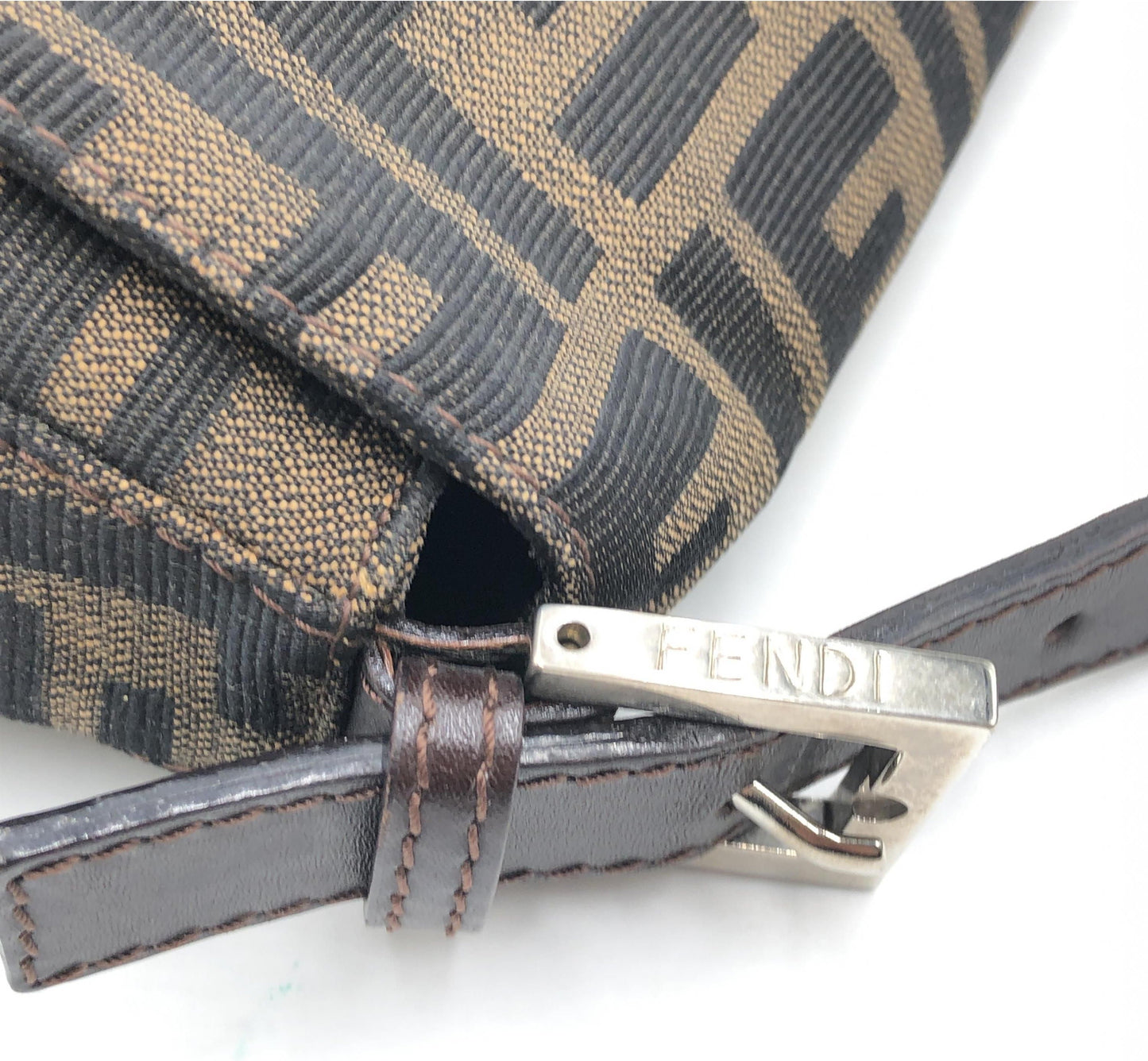 Fendi Mama Baguette Zucca Canvas