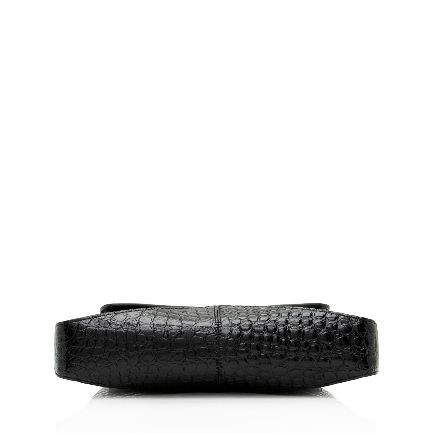 Luxury Balenciaga Trending 2025 Shiny Croc Embossed Calfskin XX Small Flap Bag (SHF-HmNLTl)